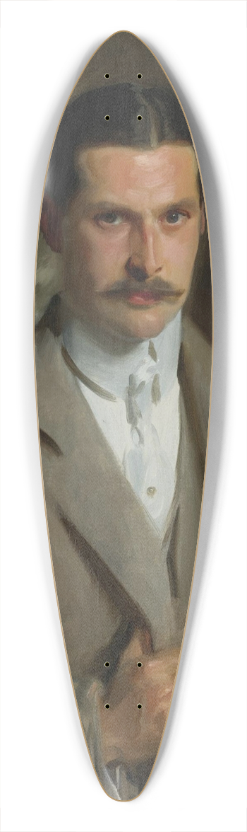 John Singer Sargent - John Ridgely Carter 39.3 inch art pintail longboard deck