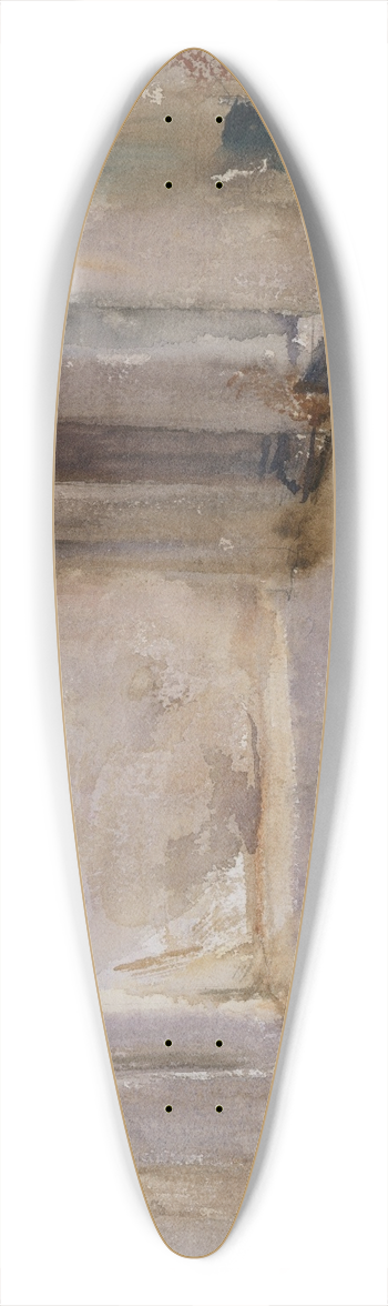 John Singer Sargent - Venice 39.3 inch art pintail longboard deck