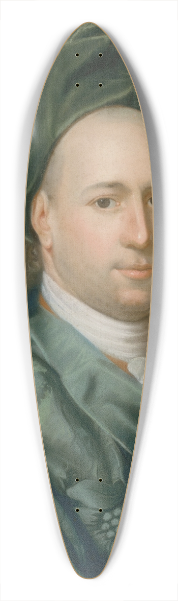 John Singleton Copley - Ebenezer Storer 39.3 inch art pintail longboard deck