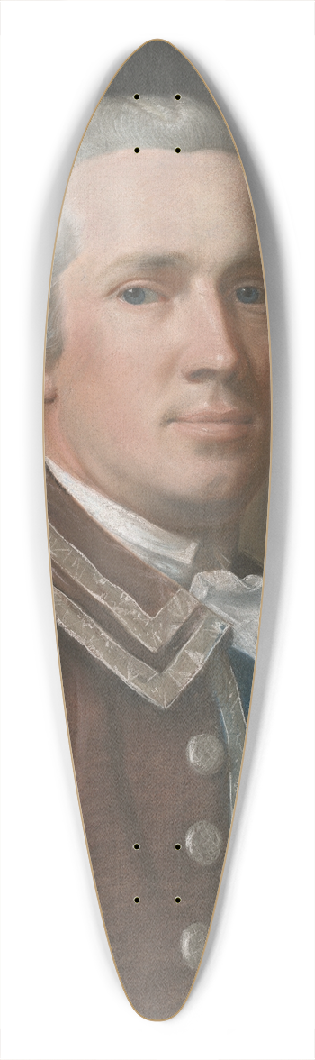 John Singleton Copley - John Temple 39.3 inch art pintail longboard deck