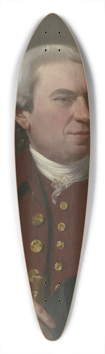 John Singleton Copley - Robert Hyde, Squire of Hyde 39.3 inch art pintail longboard deck