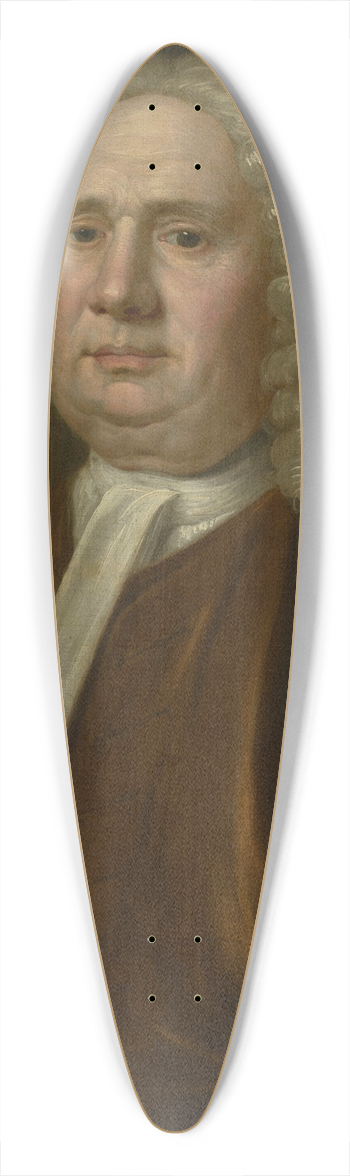 John Smibert - Captain John Garish 39.3 inch art pintail longboard deck