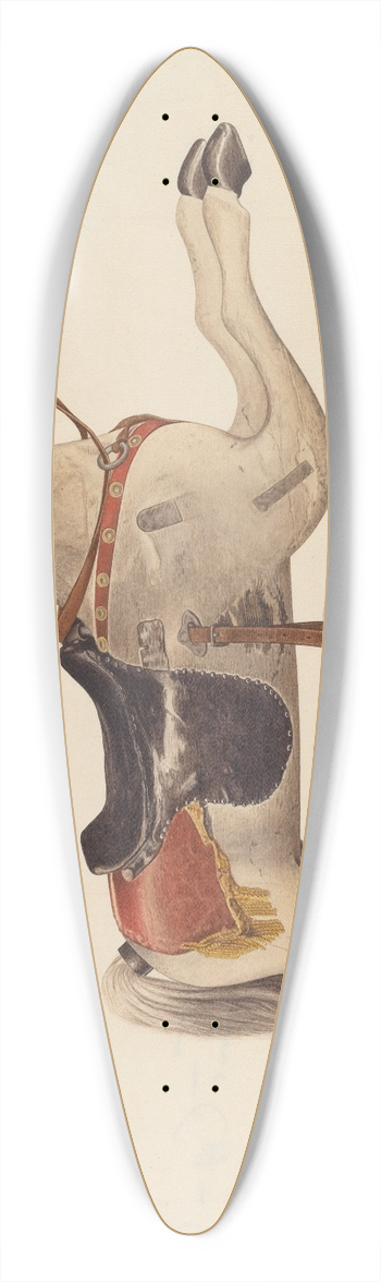 John Sullivan - Carousel Horse 39.3 inch art pintail longboard deck