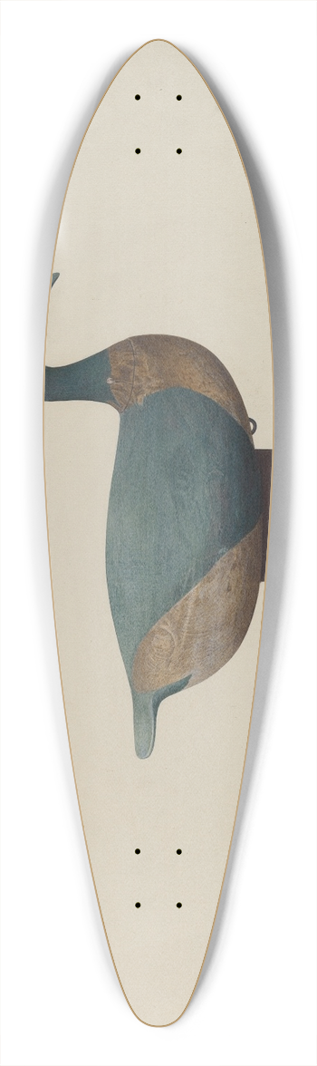 John Sullivan - Decoy Duck 39.3 inch art pintail longboard deck