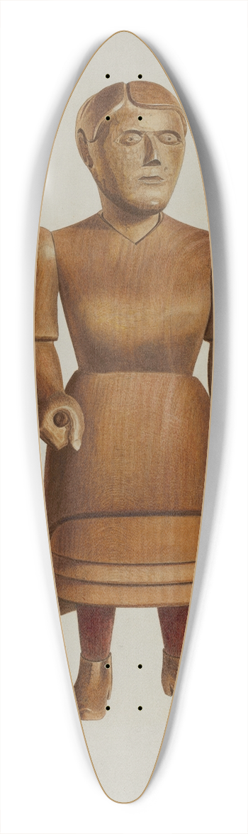 John Sullivan - Doll 39.3 inch art pintail longboard deck