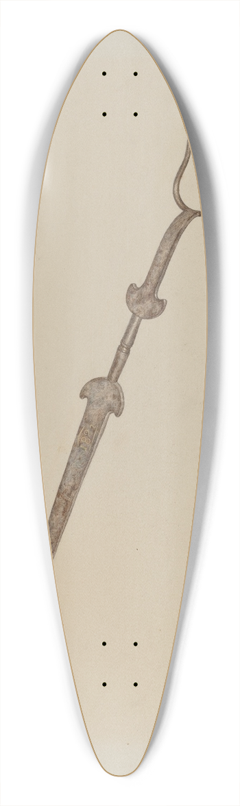 John Swientochowski - Fork 39.3 inch art pintail longboard deck