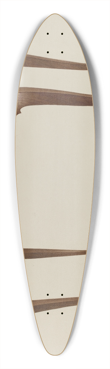 John Swientochowski - Serving Table 39.3 inch art pintail longboard deck