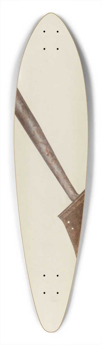 John Swientochowski - Spatula 39.3 inch art pintail longboard deck