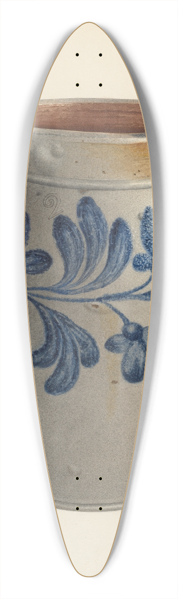 John Tarantino - Crock 39.3 inch art pintail longboard deck