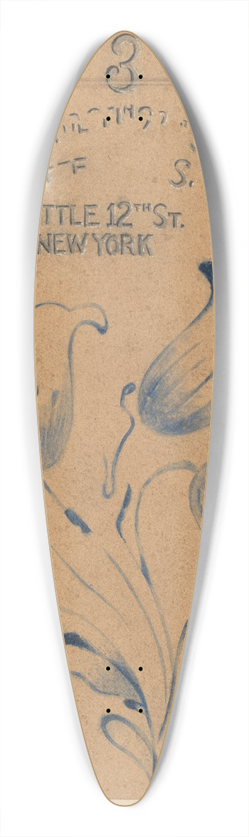 John Tarantino - Jar 39.3 inch art pintail longboard deck