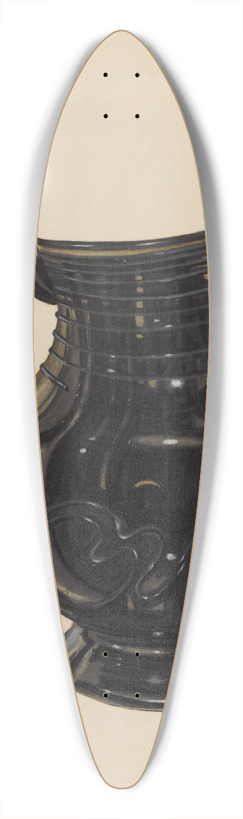 John Tarantino - Pitcher 39.3 inch art pintail longboard deck