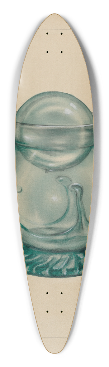John Tarantino - Sugar Bowl 39.3 inch art pintail longboard deck