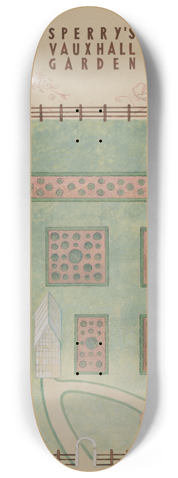 George Stonehill - Sperry Gardens 8.25 inch art skate deck