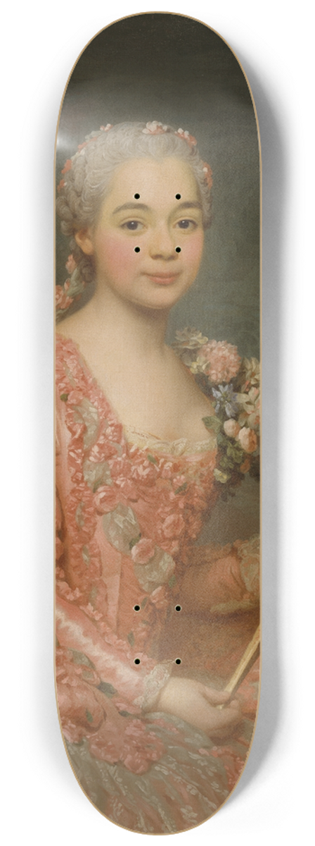 Alexander Roslin - Baroness de Neubourg-Cromire 8.25 inch art skate deck
