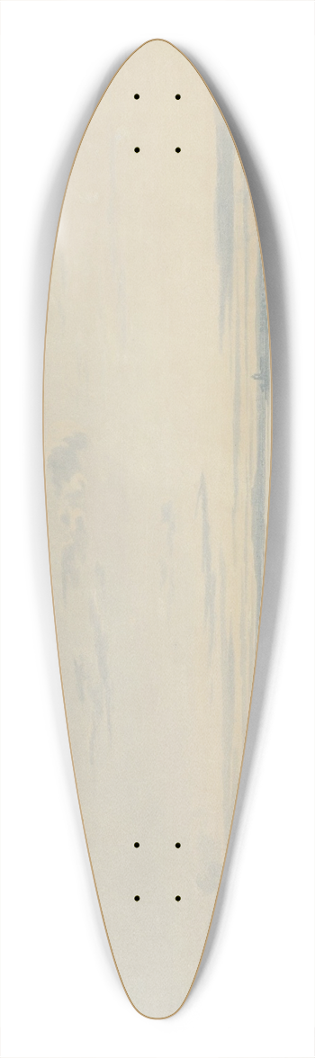 John Varley - The Curfew 39.3 inch art pintail longboard deck