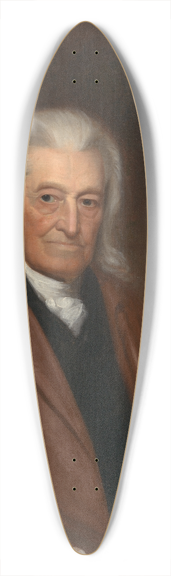 John Wesley Jarvis - William Samuel Johnson 39.3 inch art pintail longboard deck