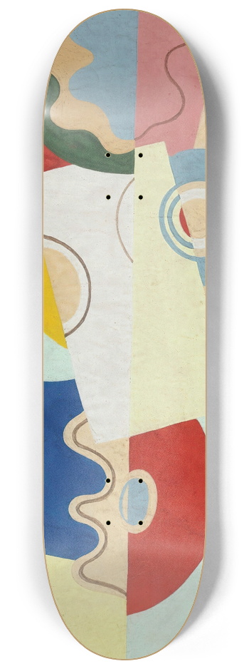 Georges Valmier - Bouquet de fleurs 8.25 inch art skate deck