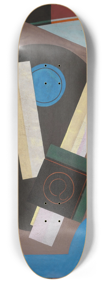 Georges Valmier - Composition, Motif Decoratif 8.25 inch art skate deck