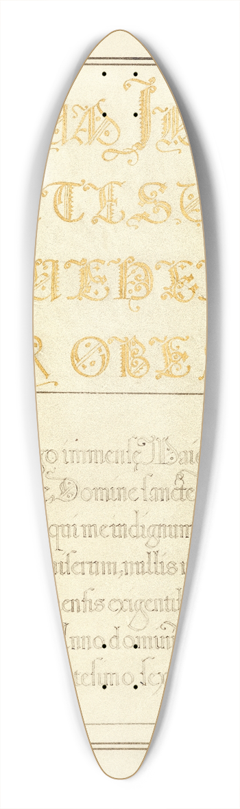 Joris Hoefnagel - Beetlelike Insects 39.3 inch art pintail longboard deck