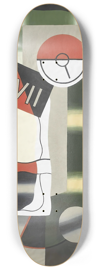 Georges Valmier - Time 8.25 inch art skate deck