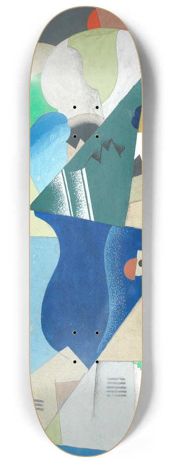 Georges Valmier - Vase de fleurs 8.25 inch art skate deck