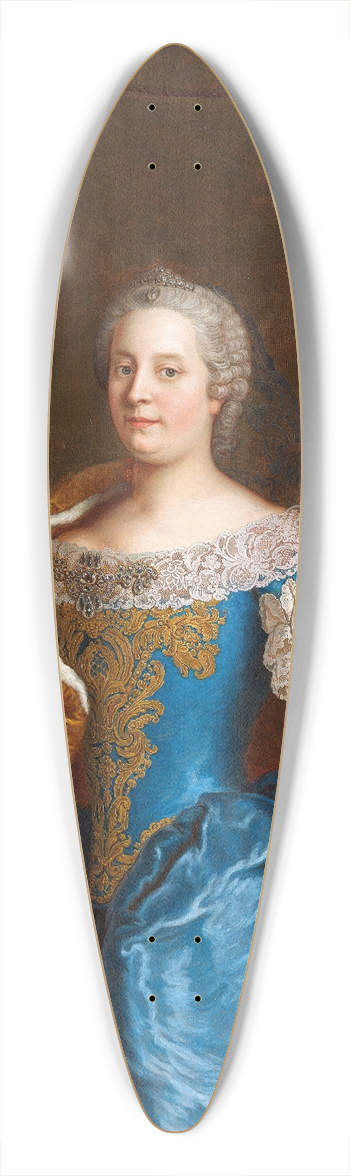 Josef Pgl - Empress Maria Theresa 39.3 inch art pintail longboard deck