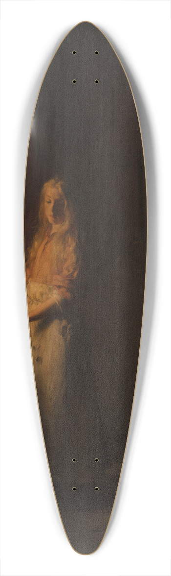 Joseph Bail - Cendrillon 39.3 inch art pintail longboard deck