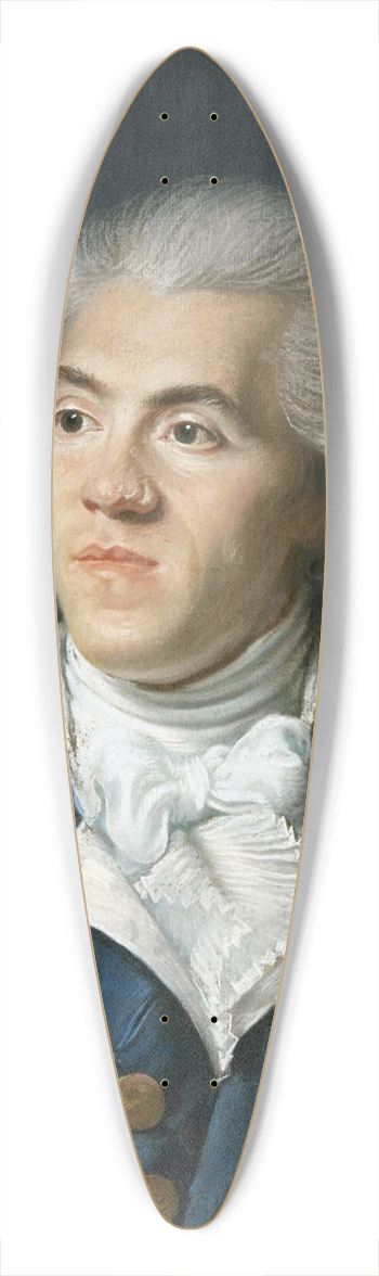 Joseph Boze - Portrait prsum de Barnave 39.3 inch art pintail longboard deck