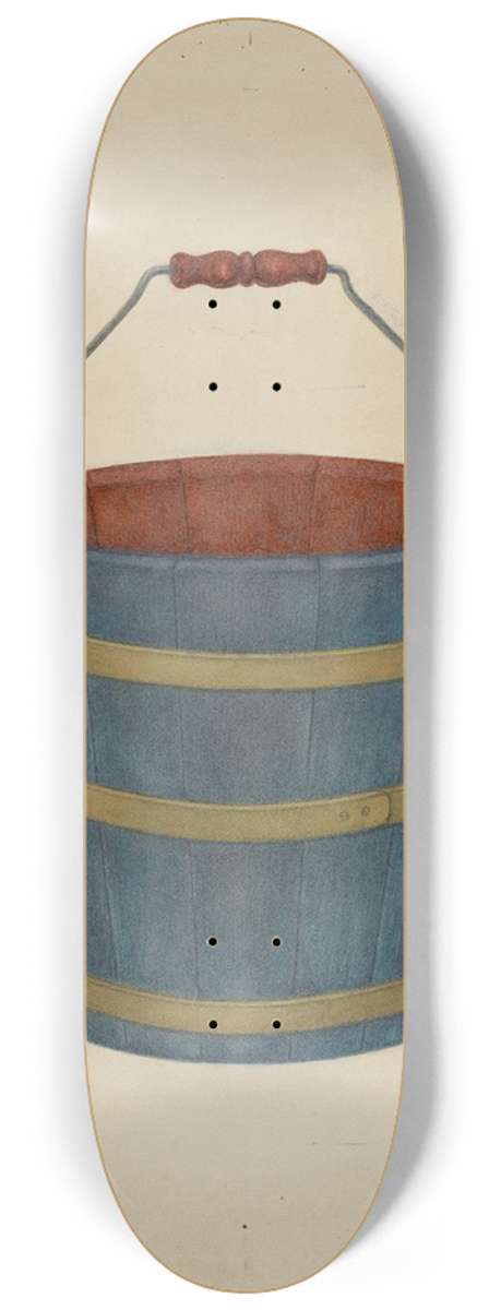 George V. Vezolles - Shaker Bucket 8.25 inch art skate deck