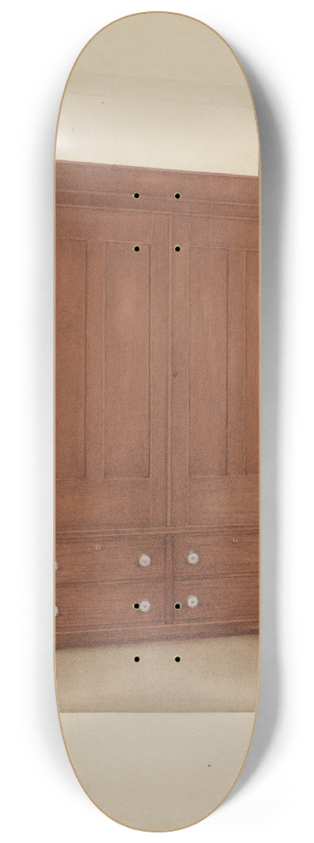 George V. Vezolles - Shaker Cupboard 8.25 inch art skate deck