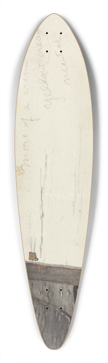 Joseph Goldberg - Carving  Boars Head 39.3 inch art pintail longboard deck