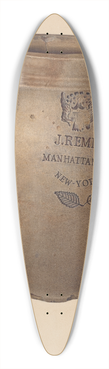 Joseph Goldberg - Crock 39.3 inch art pintail longboard deck