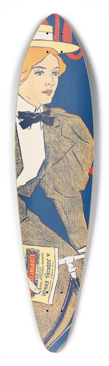 Joseph Gould - Lippincotts July 39.3 inch art pintail longboard deck