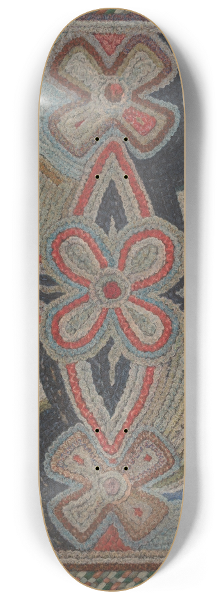 George V. Vezolles - Shaker Rug 8.25 inch art skate deck