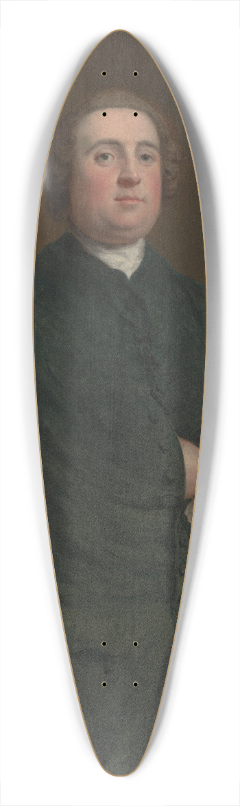 Joseph Highmore - Charles Penruddocke 39.3 inch art pintail longboard deck