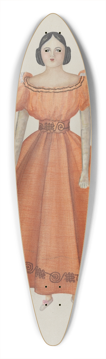 Josephine C. Romano - Doll 39.3 inch art pintail longboard deck