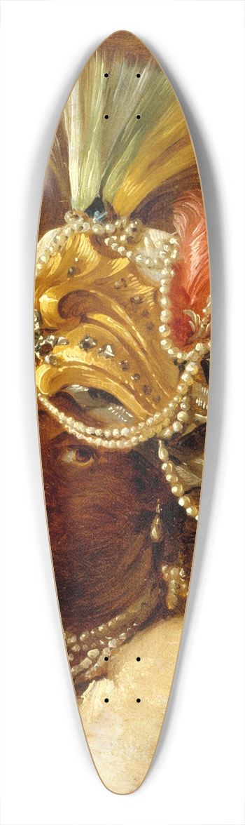 Joseph-Marie Vien - Sultane noire 39.3 inch art pintail longboard deck