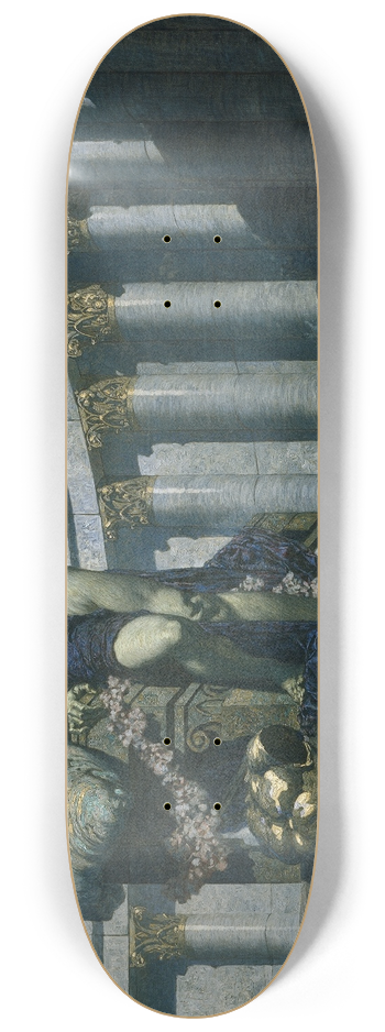Alexander Rothaug - Dido at the stake 8.25 inch art skate deck