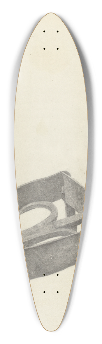 Joseph Stonefield - Trivet 39.3 inch art pintail longboard deck