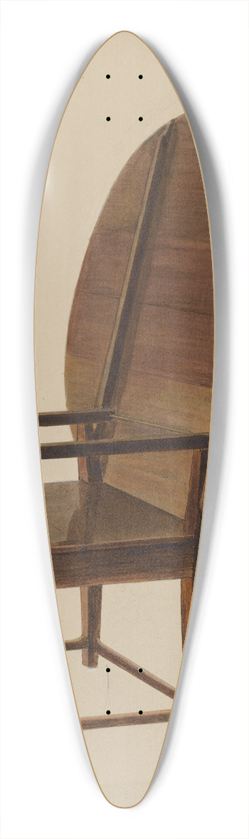 Joseph Sudek - Combination Table and Chair (as chair) 39.3 inch art pintail longboard deck