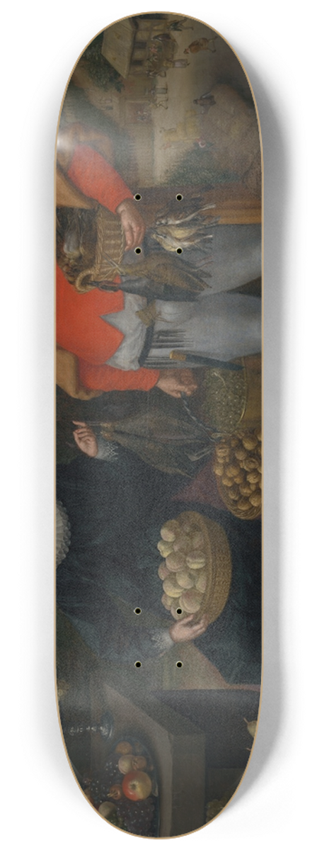 Georg Flegel - Allegory of Autumn 8.25 inch art skate deck