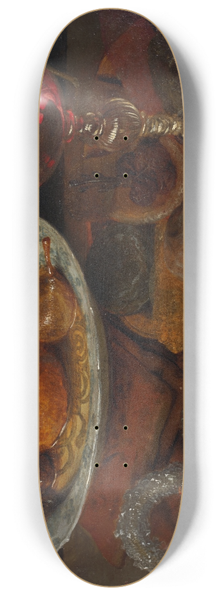 Georg Flegel - Still Life With Fruit And Sweetmeats 8.25 inch art skate deck