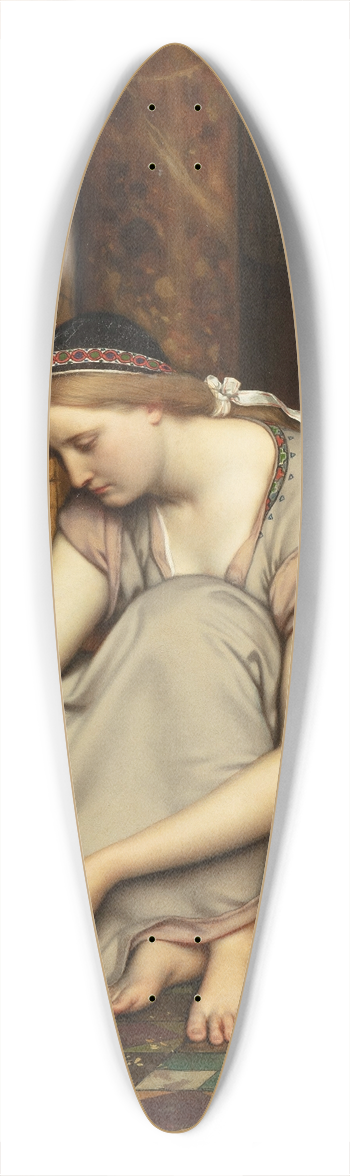 Jozef Van Lerius - Cinderella 39.3 inch art pintail longboard deck