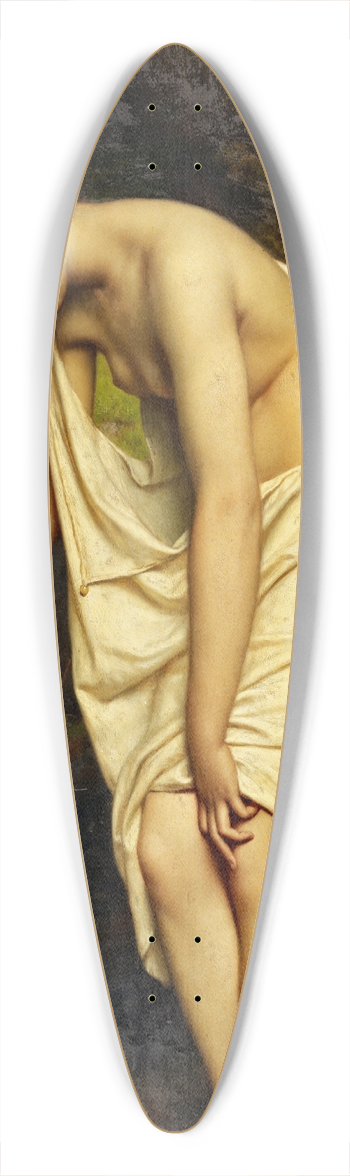 Jozef Van Lerius - Idyll 39.3 inch art pintail longboard deck