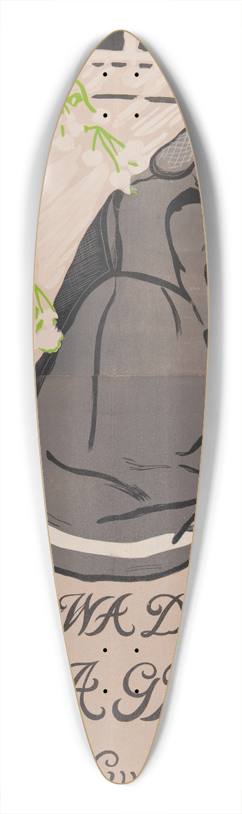 J.Suchara - Wystawa dzie Artura Grottgera 39.3 inch art pintail longboard deck