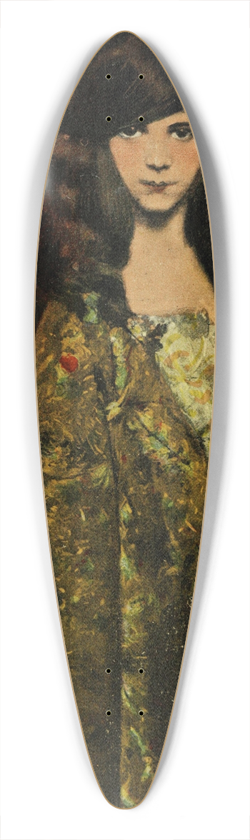 Juana Romani - Anglica 39.3 inch art pintail longboard deck