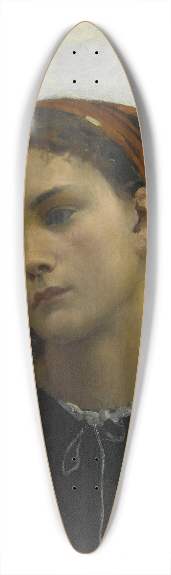 Jules Breton - Innocente 39.3 inch art pintail longboard deck