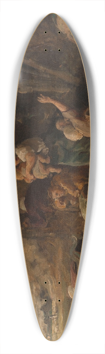 Jules Breton - La foudre 39.3 inch art pintail longboard deck