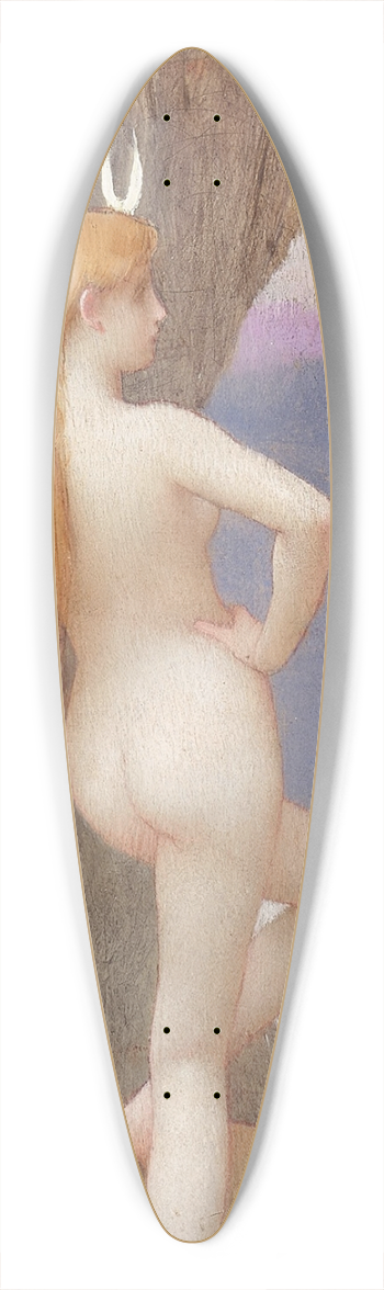 Jules Joseph Lefebvre - Diana, The Huntress 39.3 inch art pintail longboard deck