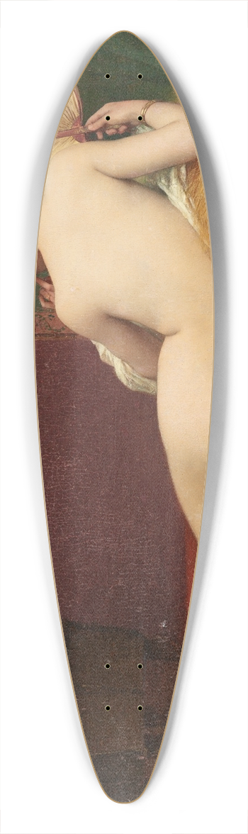 Jules Joseph Lefebvre - Odalisque 39.3 inch art pintail longboard deck